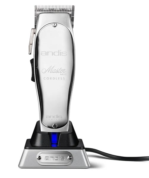 Andis Master MLC Draadloze Tondeuse met Carbon Steel T-Blade – Zilver