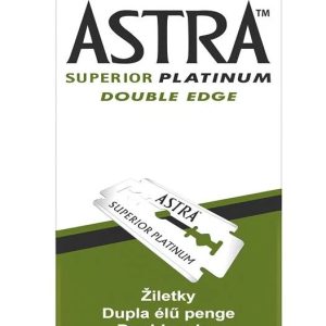 Astra Platinum Double Edge Safety Razor Blades 100 Count