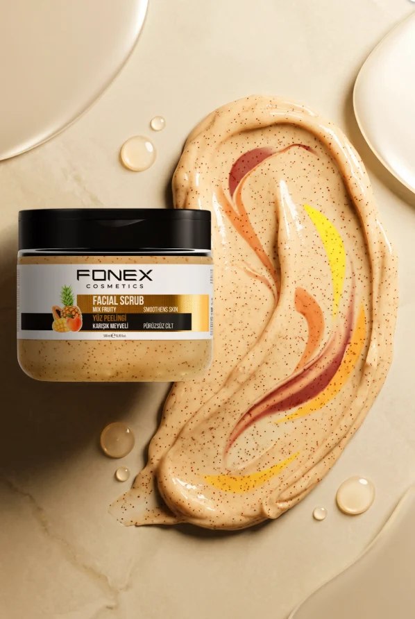 Fonex Facial Scrub Mix Fruity