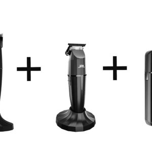 JRL Onyx Combo Trio Set Clipper + Trimmer + Shaver