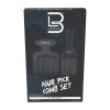 Level 3 Hair pick comb set Kammenset