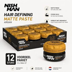 Nishman 12x Nishman Hair Defining Matte Paste M1