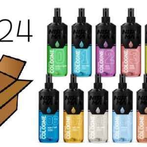 Nishman After Shave Cologne Mix 24 stuks
