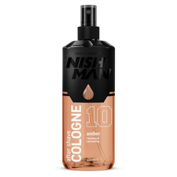 Nishman Aftershave Cologne 10 Amber 400 ml
