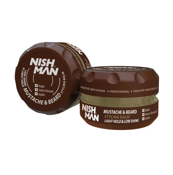 Nishman Beard en Mustache Styling Balm