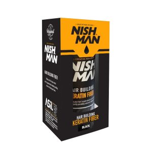 Nishman Hair Building Fiber Zwart Single Pack Toppik