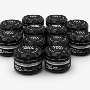 Nishman Hair Coloring Wax C3 Dark Black x12