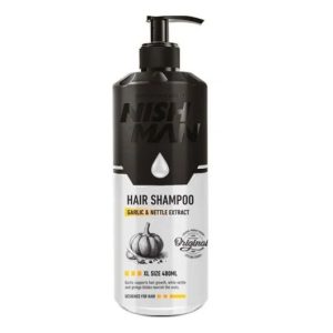 Nishman Hair Shampoo Garlic & Nettle Scented
