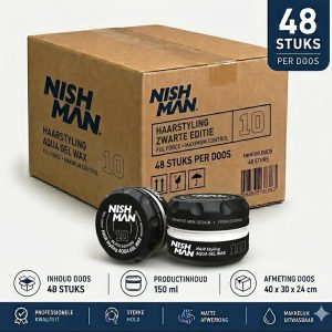 Nishman Hair Styling Aqua Gel Wax 10