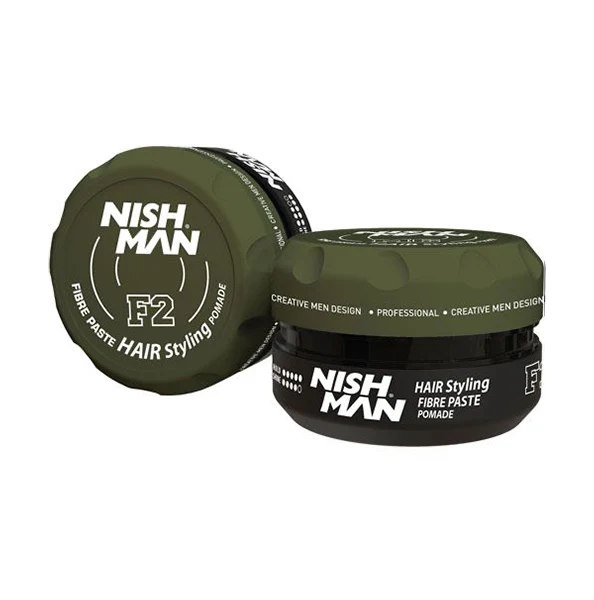 Nishman Hair Styling Fibre Paste Pomade F2