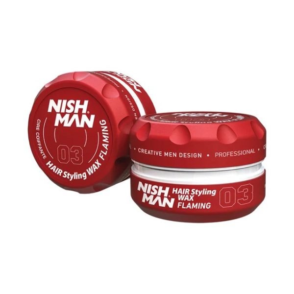 Nishman Hair Styling Wax 03 Flaming