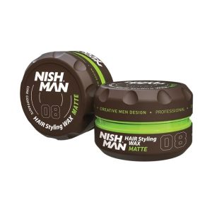 Nishman Hair Styling Wax 08 Matte Finish