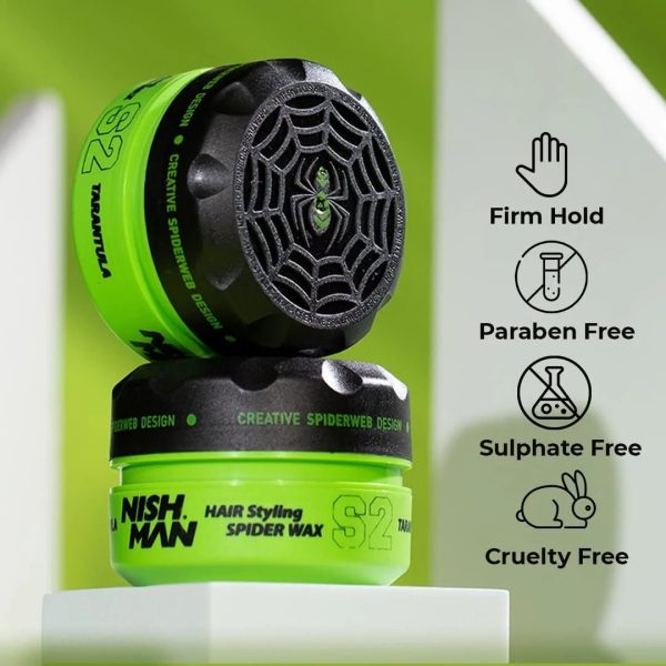Nishman Hairstyling Spider Wax S2 Tarantula 100 ml