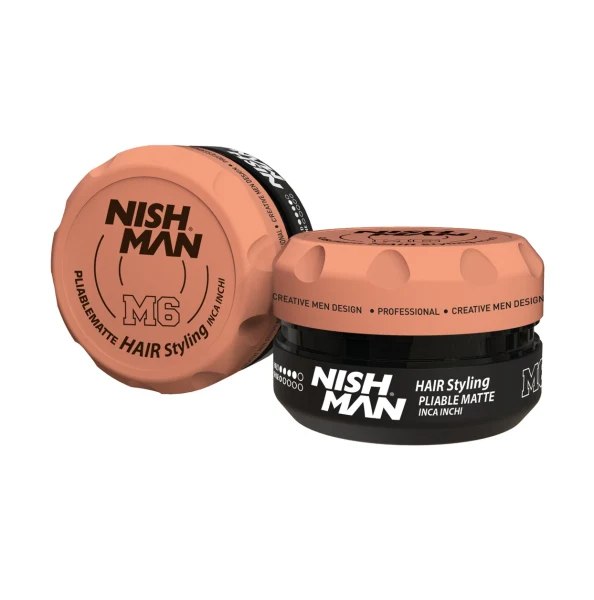 Nishman Pomade M6 Matte Hair Styling Inca Ichi