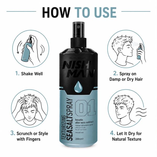Nishman Sea Salt Spray
