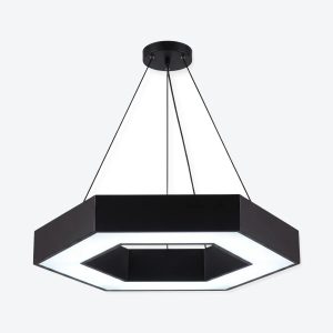 Salon Hanging Hexagonal Led Light – Plafond verlichting