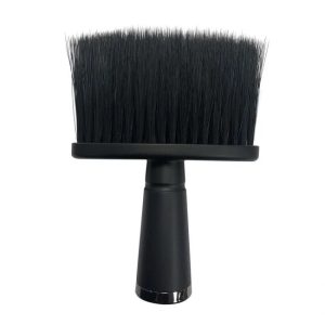 Salon Nekkwast Kunststof Zwart Neck Duster