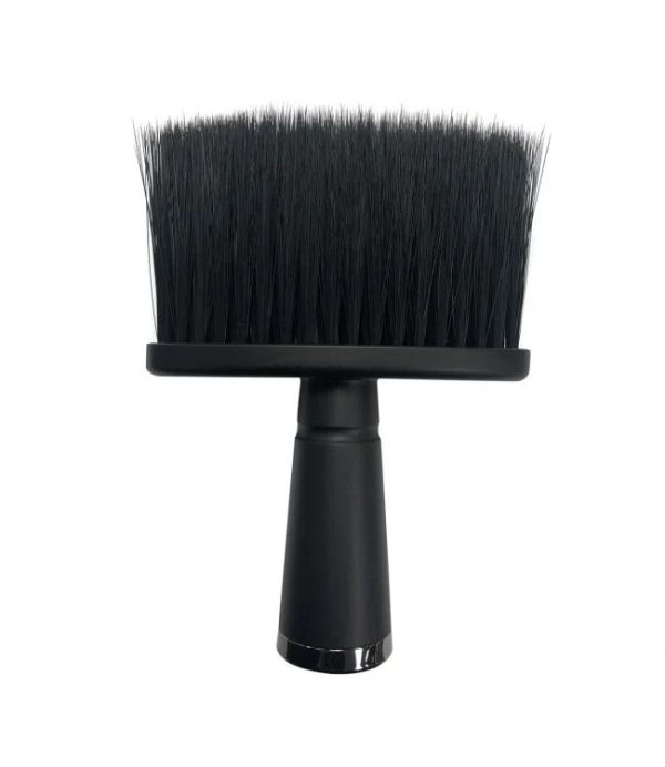 Salon Nekkwast Kunststof Zwart Neck Duster