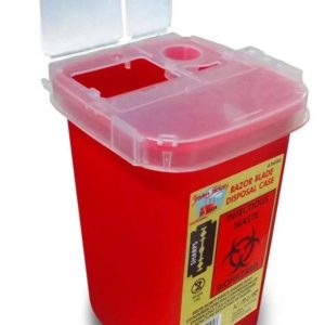 Salon Razor Blade Disposal Case