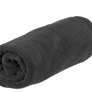 Sibel Microvezel Handdoek Zwart